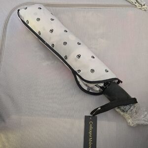 Catherine Malandrino Black and White Patterned Umbrella